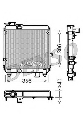 Radiator racire motor