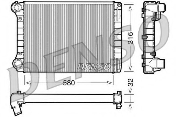 Radiator racire motor