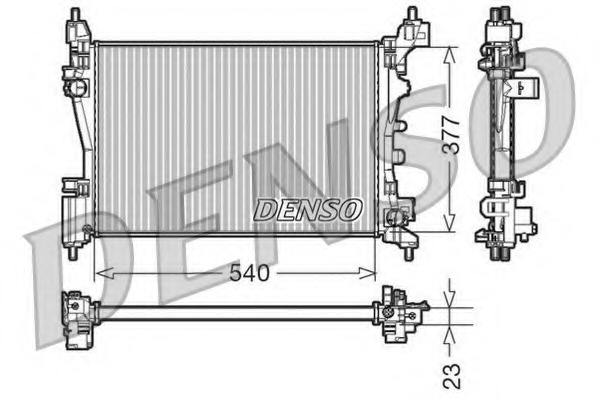 Radiator racire motor