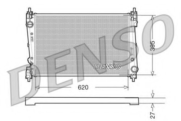 Radiator racire motor