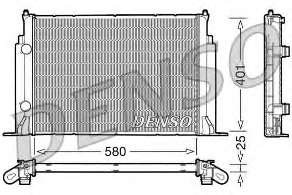 Radiator racire motor