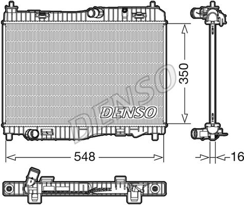 Radiator racire motor