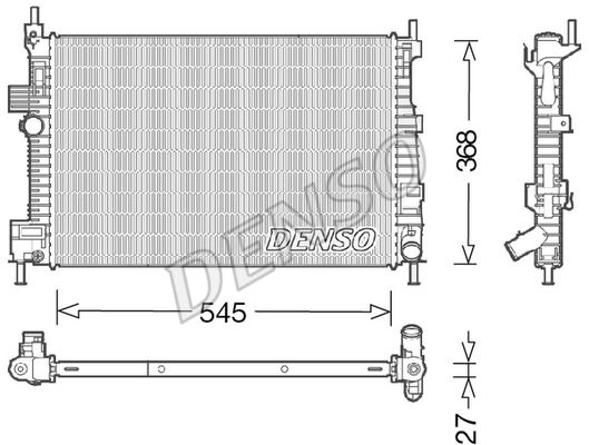 Radiator racire motor