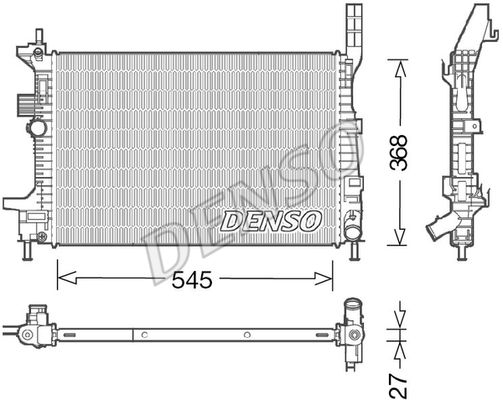 Radiator racire motor