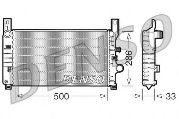 Radiator racire motor