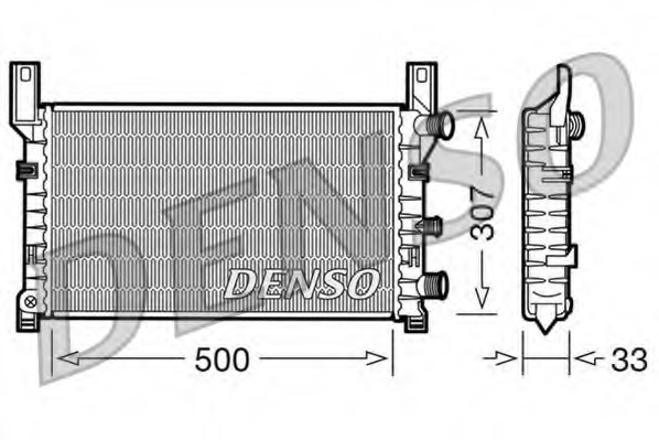 Radiator racire motor