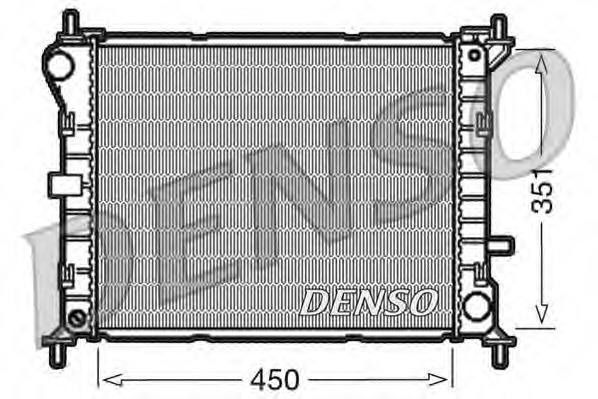 Radiator racire motor