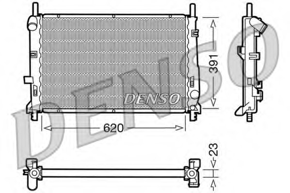 Radiator racire motor