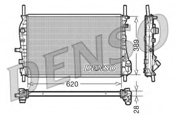 Radiator racire motor