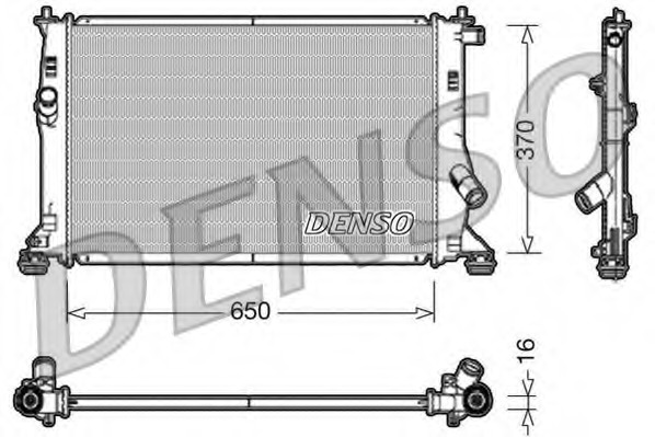 Radiator racire motor