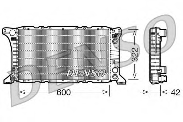 Radiator racire motor