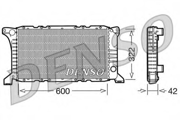 Radiator racire motor