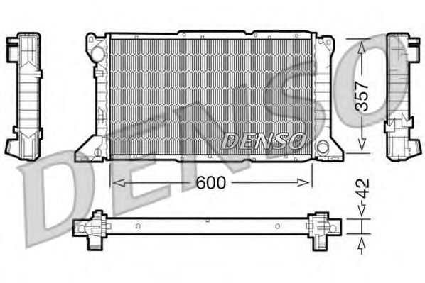 Radiator racire motor