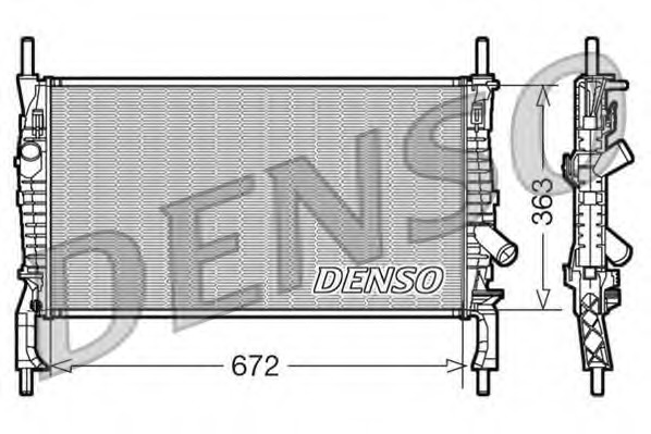 Radiator racire motor