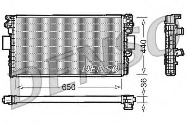 Radiator racire motor