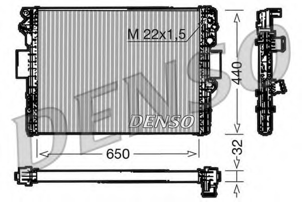 Radiator racire motor