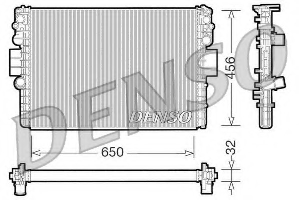 Radiator racire motor