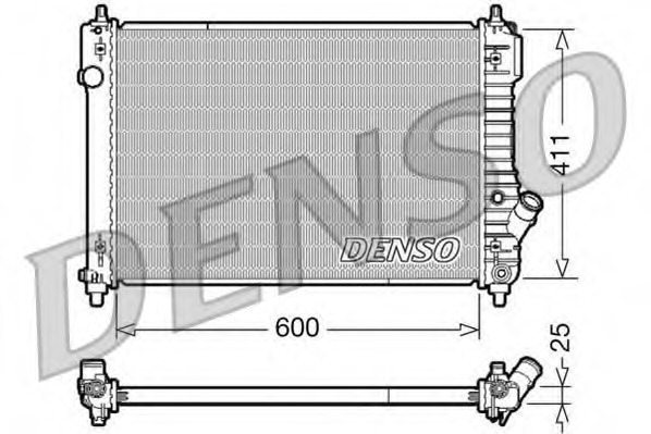 Radiator racire motor