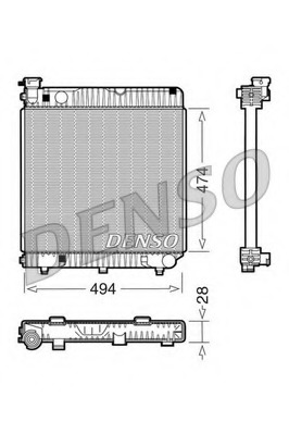 Radiator racire motor