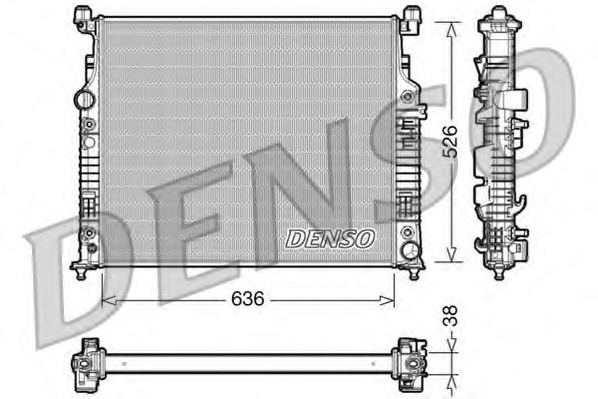 Radiator racire motor