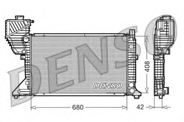 Radiator racire motor