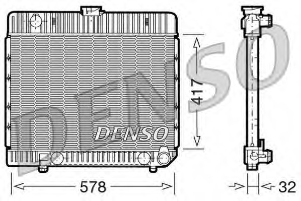 Radiator racire motor