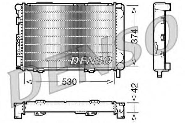 Radiator racire motor