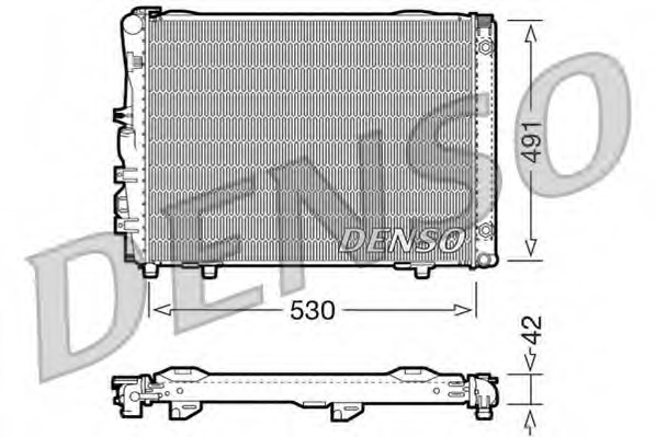 Radiator racire motor