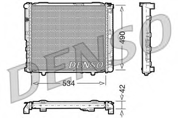 Radiator racire motor