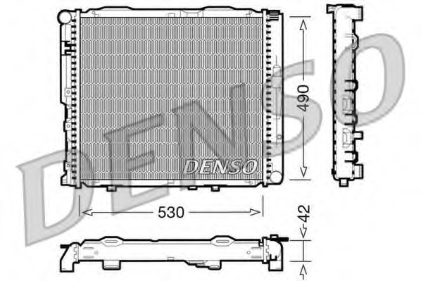 Radiator racire motor