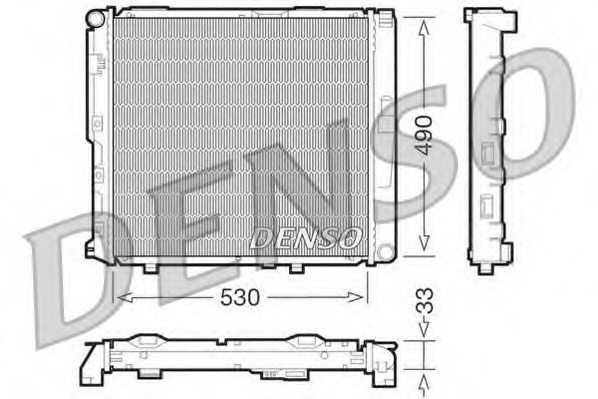 Radiator racire motor