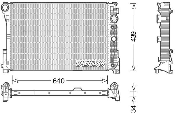 Radiator racire motor