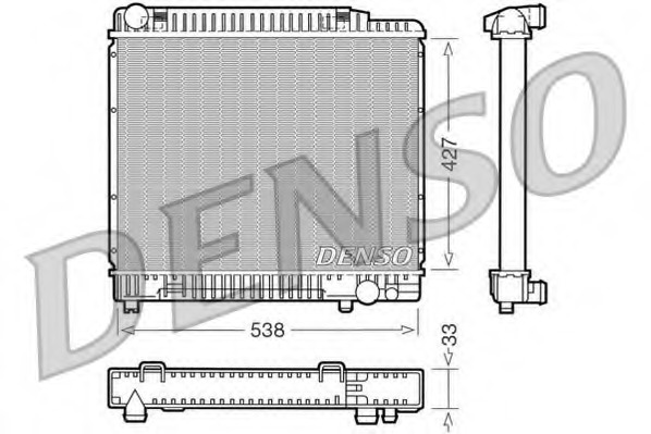 Radiator racire motor