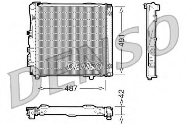 Radiator racire motor