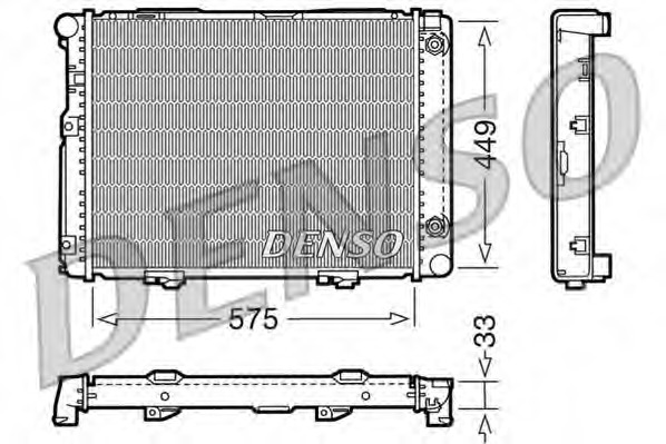 Radiator racire motor