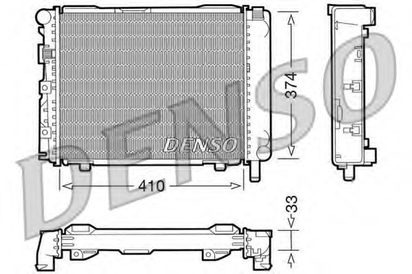 Radiator racire motor