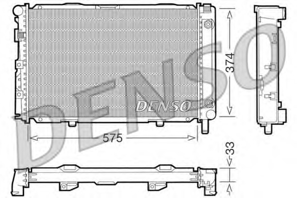 Radiator racire motor