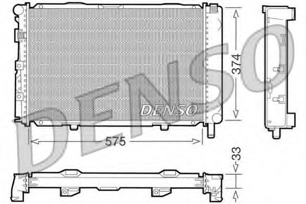 Radiator racire motor