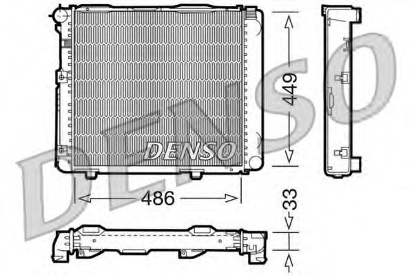 Radiator racire motor