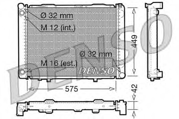 Radiator racire motor