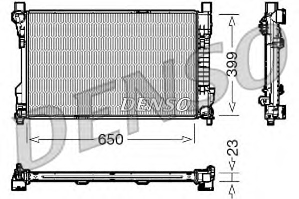 Radiator racire motor