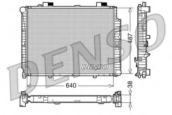 Radiator racire motor