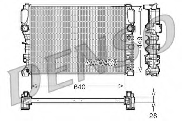 Radiator racire motor