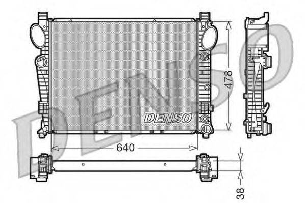 Radiator racire motor