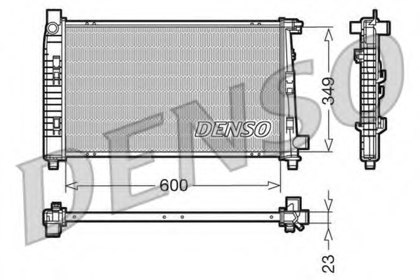 Radiator racire motor