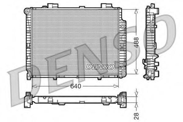 Radiator racire motor