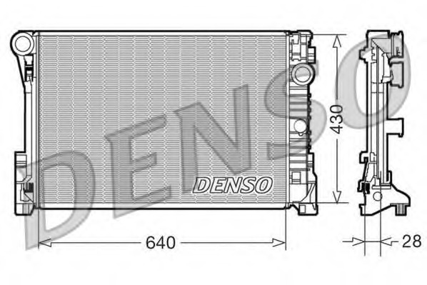 Radiator racire motor