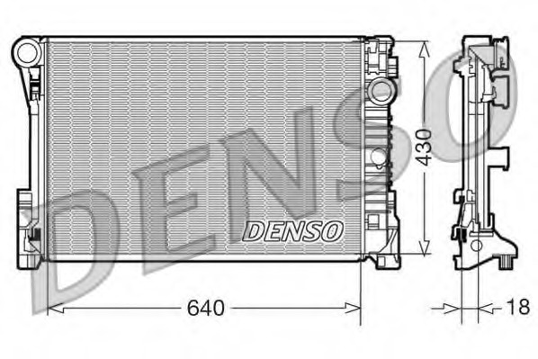 Radiator racire motor