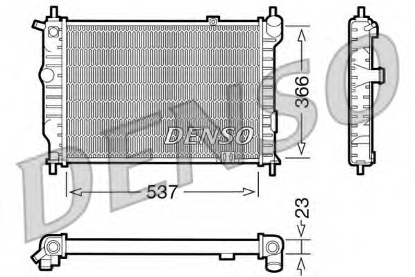 Radiator racire motor