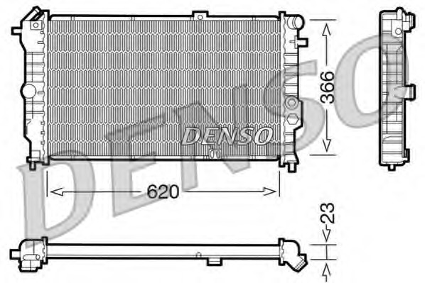 Radiator racire motor